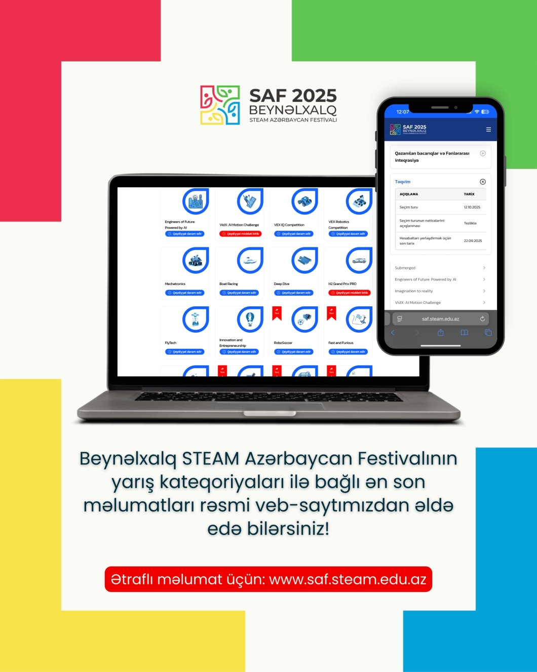 Festival haqqında bütün məlumatlar rəsmi veb-saytımızda!