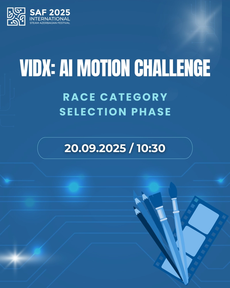 VidX: AI Motion Challenge” selection stage is coming!