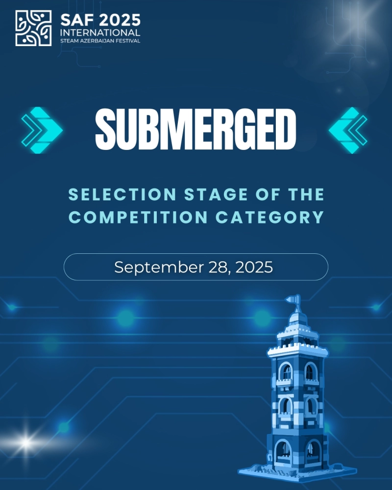 The selection stage of the Submerged  competition category will be held!
